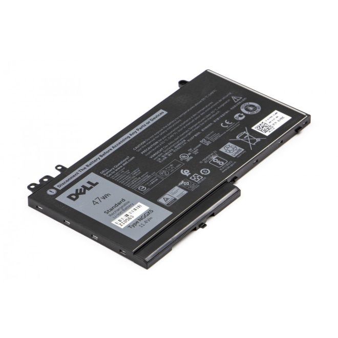 Dell Latitude E5570 Laptop Akkumulátor, gyári új, 3 cellás (4090mAh)