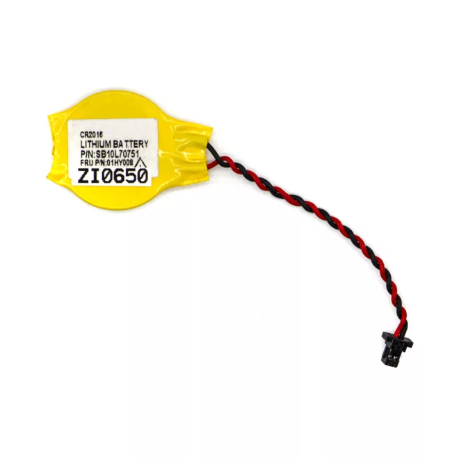 Lenovo ThinkPad A285, X280, X1 Carbon CMOS CR2016 elem, 3V-os (01HY008)