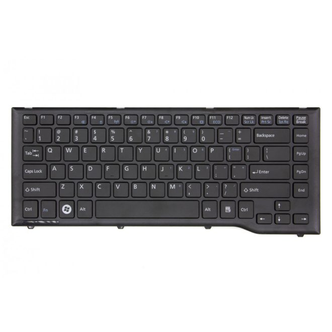 Fujitsu LifeBook LH532 fekete US angol Laptop billentyűzet