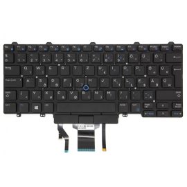 Dell Latitude E5480 fekete magyar Laptop billentyűzet