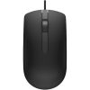 Dell USB Vezetékes Optikai Egér Kétkezes Fekete (MS116)