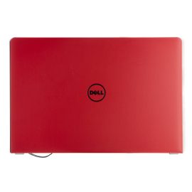  Dell Vostro 3558, Inspiron 5558 gyári új matt piros LCD kijelző hátlap (antenna nélkül) (5FK00, 05FK00)