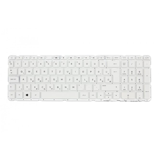HP Pavilion 15-n000 fehér magyar Laptop billentyűzet
