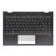 HP Pavilion X360 14-CD100 fekete-kék francia Laptop billentyűzet