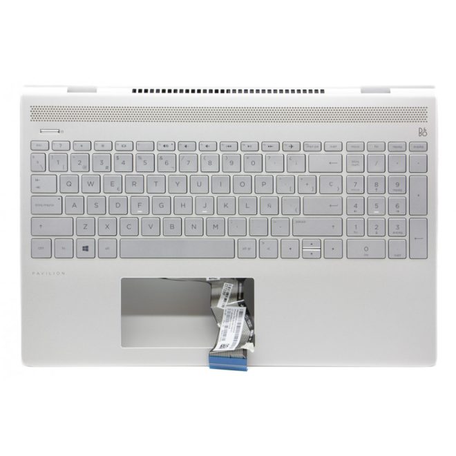 HP Pavilion 15-CK0 ezüst román Laptop billentyűzet