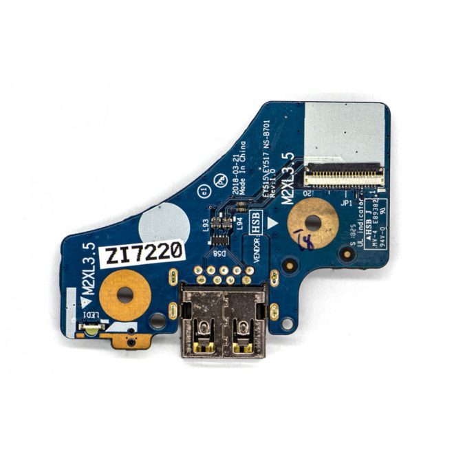 Lenovo Legion Y530-15ICH, 7000 (2019 1050) használt USB panel (5C50R40194, NS-B701)