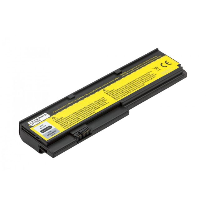 Lenovo ThinkPad X200s Laptop Akkumulátor, új, gyárival megegyező minőségű helyettesítő, 6 cellás (4400mAh)