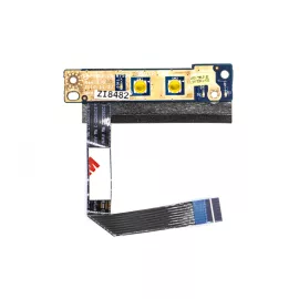   Lenovo IdeaPad G470, G570 gyári új bekapcsoló panel kábellel (discrete) (LS-6753P, 11013161)