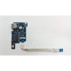 Acer Aspire ES1-531 ES1-571 ES1-512 Extensa 2508 2519 használt kártyaolvasó/USB panel kábellel (448.09005.0011)
