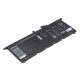 Dell XPS Laptop akkumulátor, gyári új, 4 cellás (6500mAh)