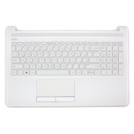 HP 15 15Z-DB100 fehér arab angol Laptop billentyűzet