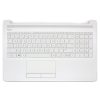 HP 15 15-da02 fehér norvég Laptop billentyűzet