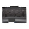 HP Omen 15T-DC000 fekete-piros UK angol Laptop billentyűzet