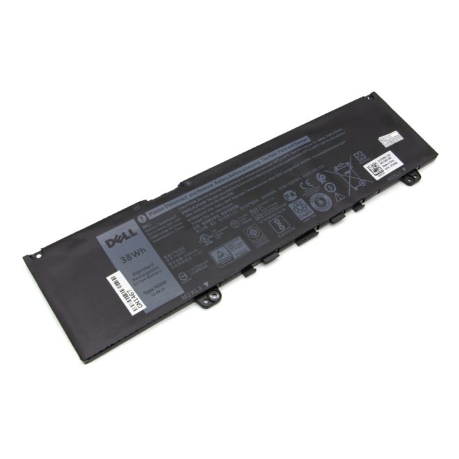 Dell Inspiron 7386, 5370, Vostro 5370 gyári új 3 cellás 38Wh 3160mAh akkumulátor (TYPE: F62G0)
