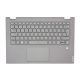 Lenovo IdeaPad C340-14API, C340-14IWL gyári új magyar háttér-világításos szürke billentyűzet modul + touchpad (5CB0S17339)