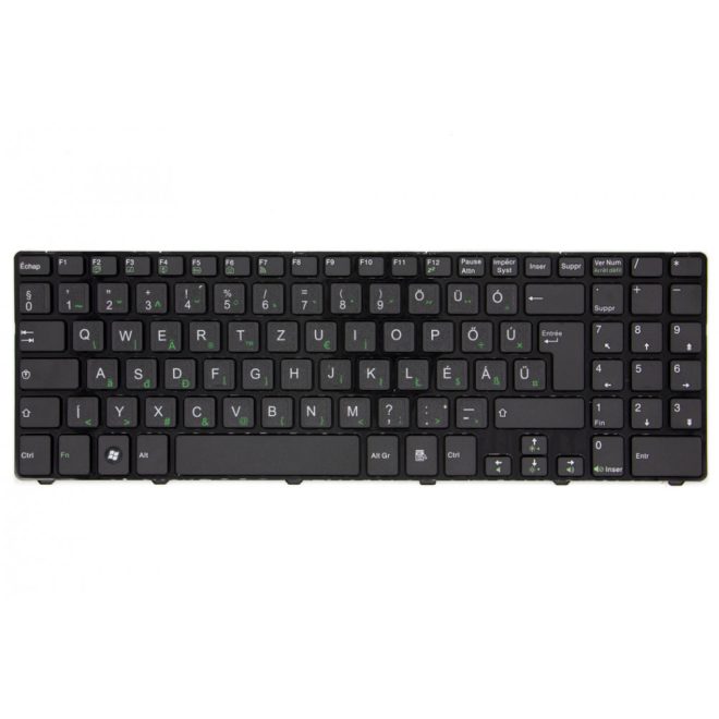 MSI CX640 fekete magyarított Laptop billentyűzet