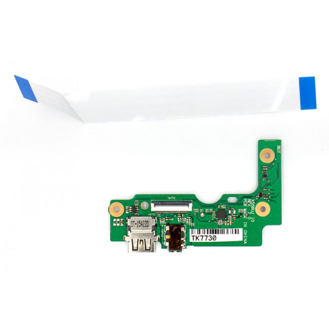 Asus X556UB gyári új USB / Audio / Kártyaolvasó panel kábellel (90NB09R0-R10010)