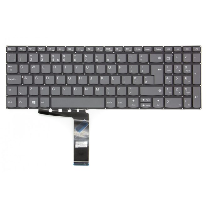 Lenovo IdeaPad 320C-15IKB szürke UK angol Laptop billentyűzet