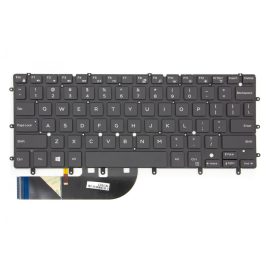 Dell Inspiron 7548 fekete US angol Laptop billentyűzet