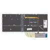 Dell Inspiron 7547 fekete US angol Laptop billentyűzet