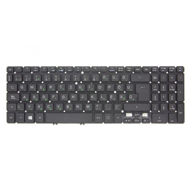 Acer Aspire V5-531, V5-551, V5-571 (WIN8) MAGYARÍTOTT laptop billentyűzet, MP-11F56HU-528W