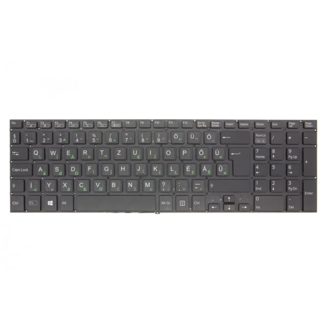 Sony SVF SVF152 fekete magyarított Laptop billentyűzet