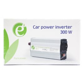   12V autós inverter 300W DC 12V-ról AC 230V-ot csinál, Energenie (EG-PWC-042)