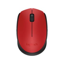   Logitech M171 piros vezeték nélküli USB optikai egér (910-004641)