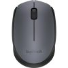 Logitech M170 szürke vezeték nélküli USB optikai egér (910-004642)
