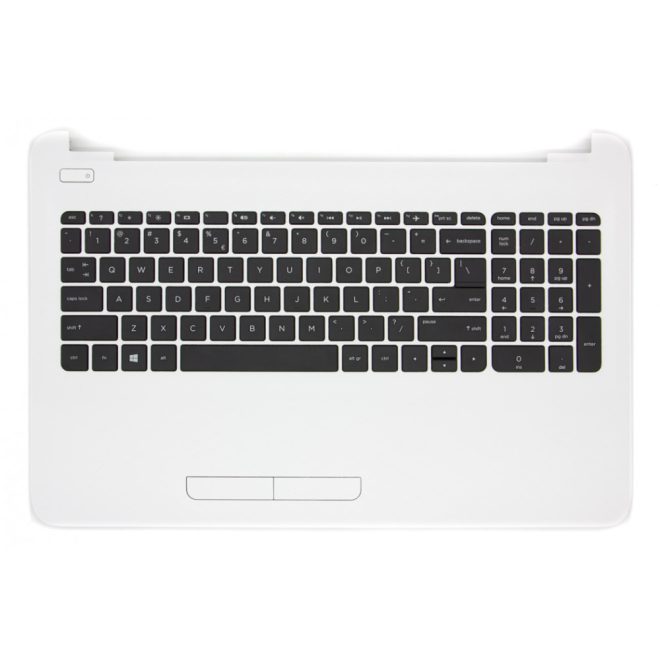 HP 15 15-AC11 fehér US angol Laptop billentyűzet