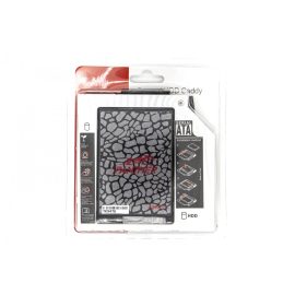   Apacer 128GB SSD meghajtó AS350 Panther (95.DB260.P100C) + 9,5mm-es a DVD meghajtó helyére beépíthető winchester beépítő keret | 3 év garancia! 