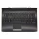 HP Omen 17-AN000, 17-AN100, 17T-000, 17T-100 sorozathoz gyári új fekete belga billentyűzet modul touchpaddal (L14991-A41)