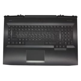   HP Omen 17-an106TX fekete-fehér svájci Laptop billentyűzet