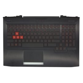 HP Omen 17-AN000 fekete-piros román Laptop billentyűzet