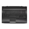 HP Omen 17-an123TX fekete-fehér spanyol Laptop billentyűzet