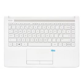    HP 14Z-DK000,14-CF000,14-DF000 sorozathoz gyári új UK  fehér billentyűzet modul (L24820-031)