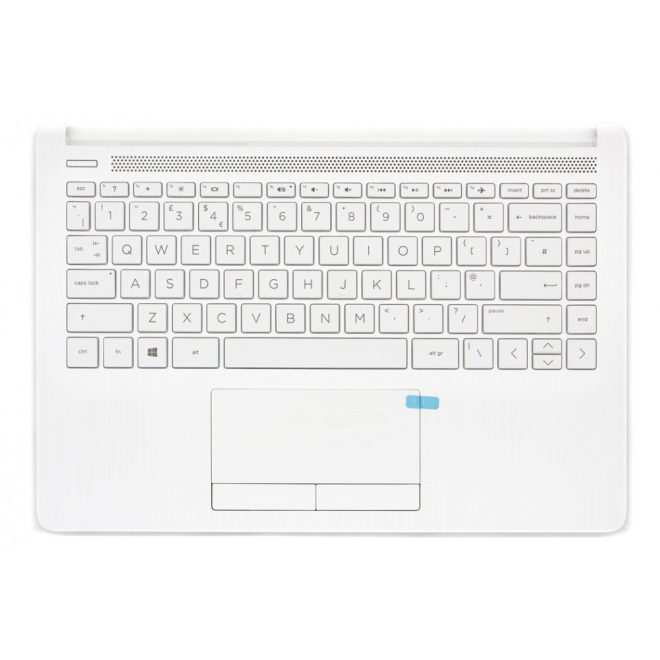  HP 14Z-DK000,14-CF000,14-DF000 sorozathoz gyári új UK  fehér billentyűzet modul (L24820-031)
