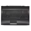 HP Omen 17T-AN1 fekete arab angol Laptop billentyűzet