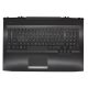HP Omen 17T-AN0, 17-AN1, gyári új arab háttér-világításos fekete billentyűzet modul touchpaddal (150W, kis Center-Pin nyílás) (L14993-171)
