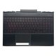 HP Omen 15-DC000, 15-DC100, 15T-DC000, 15T-DC100 gyári új belga fekete-piros háttér-világításos billentyűzet modul touchpaddal (L32774-A41)