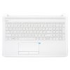 HP 15 15g-dr00 fehér UK angol Laptop billentyűzet