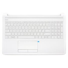 HP 15 15Z-DB100 fehér UK angol Laptop billentyűzet