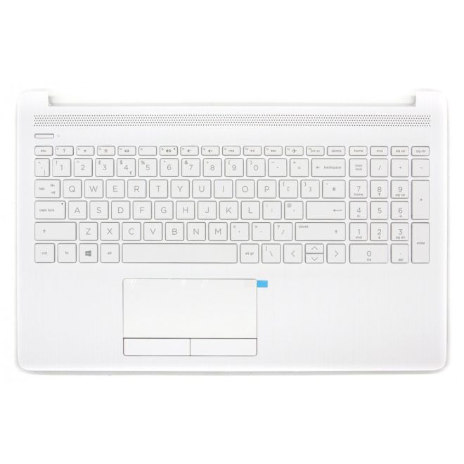 HP 15 15g-dr00 fehér UK angol Laptop billentyűzet