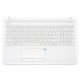 HP 15 15-db01 fehér UK angol Laptop billentyűzet