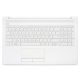 HP 15 15-db00 fehér portugál Laptop billentyűzet