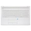 HP 15 15g-dr00 fehér német  Laptop billentyűzet