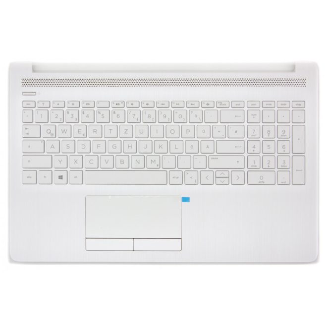 HP 15 15g-dr00 fehér német  Laptop billentyűzet