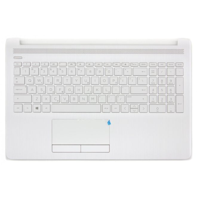 HP 15 15T-DA100 fehér görög Laptop billentyűzet
