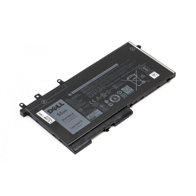 Dell Latitude 5280 Laptop Akkumulátor, gyári új, 3 cellás (4250mAh)