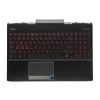 HP Omen 15T-DC000 fekete-piros görög Laptop billentyűzet